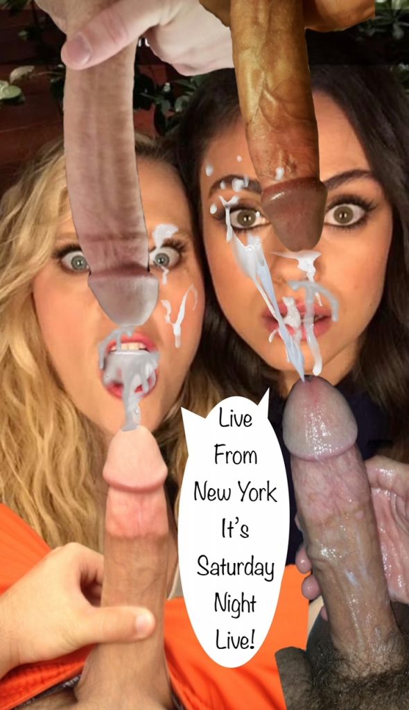 Mila Kunis And Kate Mckinnon Cum Facial Skit Cum Face GeneratorCum