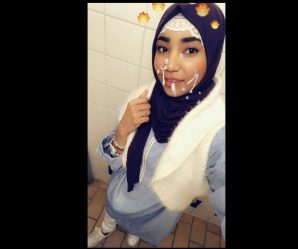 Arabic babe with cum on her face creation