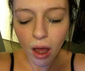 Teen cum cutie facial