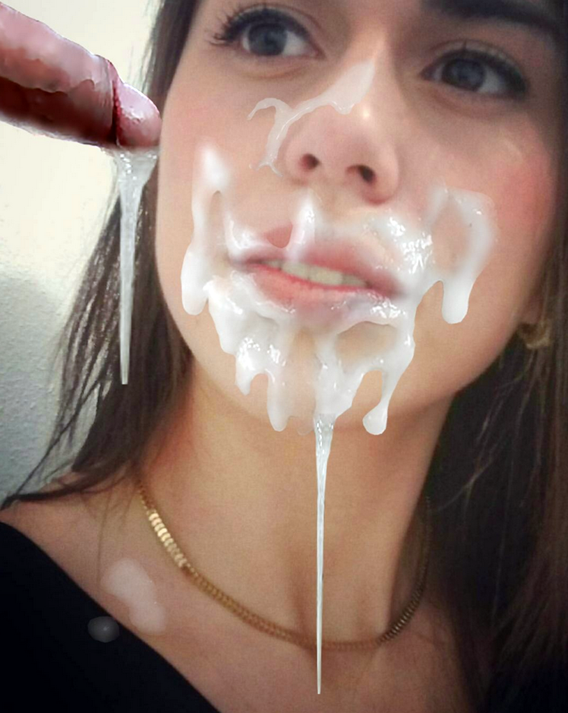 Cum facial png