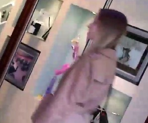 Horny Blonde Walks Into Sexstore And Gives Blowjob