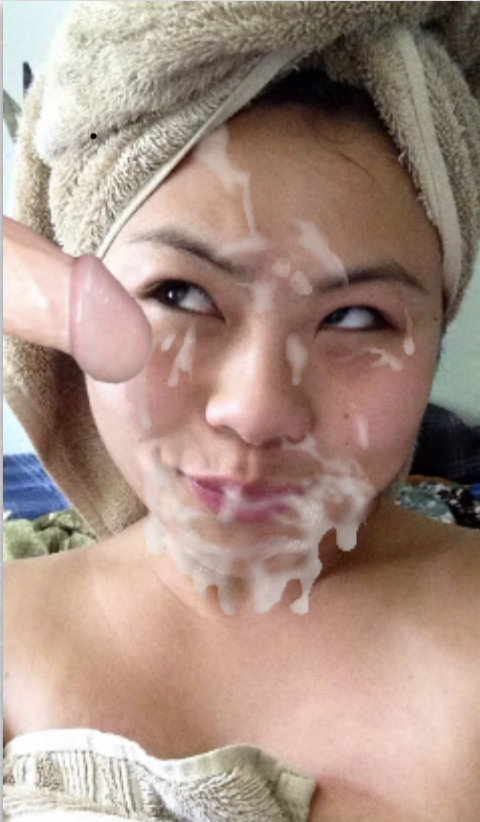 Asian Shower Facial - Asian just came out of the shower - Cum Face GeneratorCum Face Generator