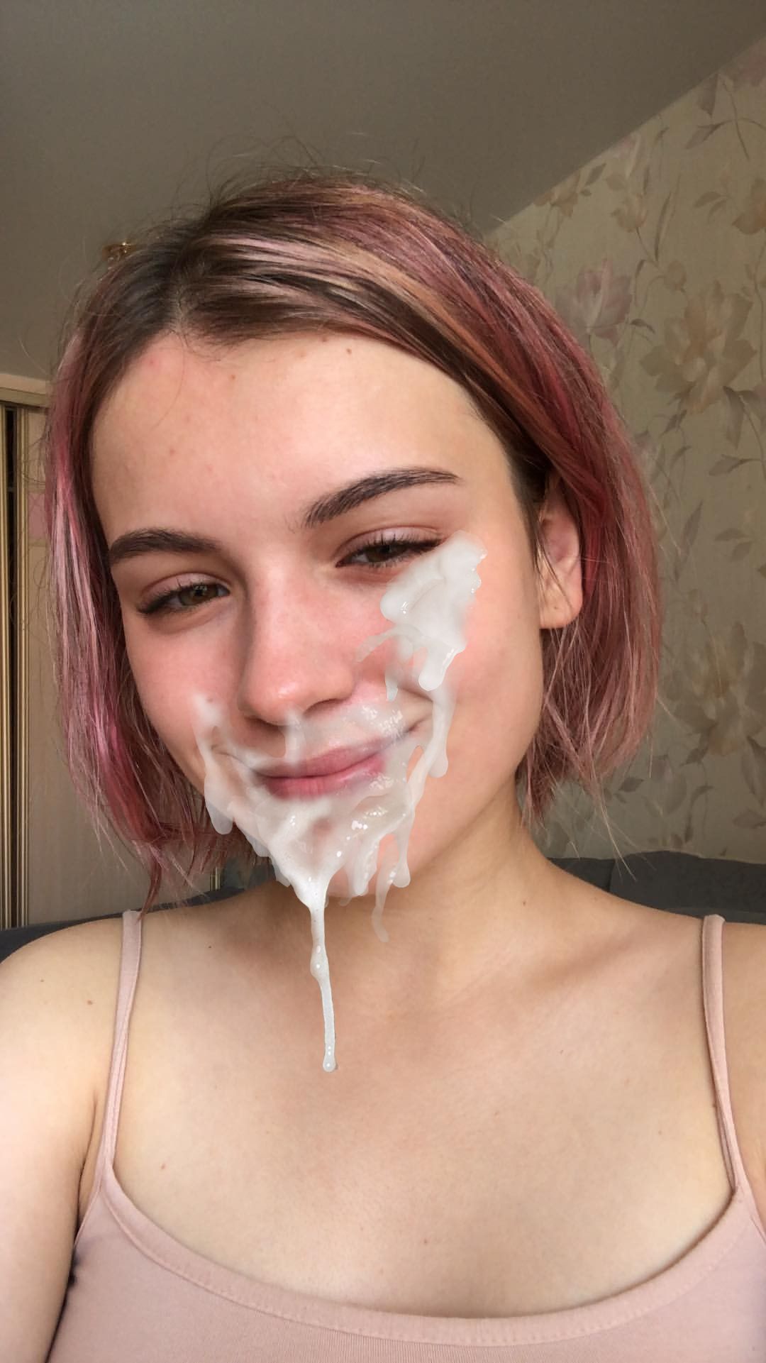 Girl With Cum