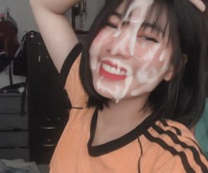 Pretty Asian Just Can’t Get Enough Cum