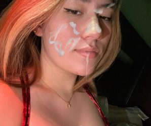 Asian cumslut covered on prom night
