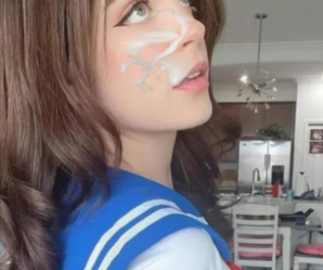 Sexy Cuban Tiktok girl cum faked