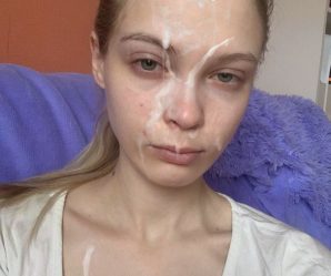 Morning cumshot for russian girl