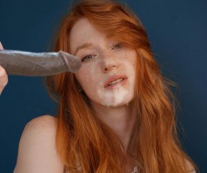 Ukrainian ginger loves taking on Black cocks