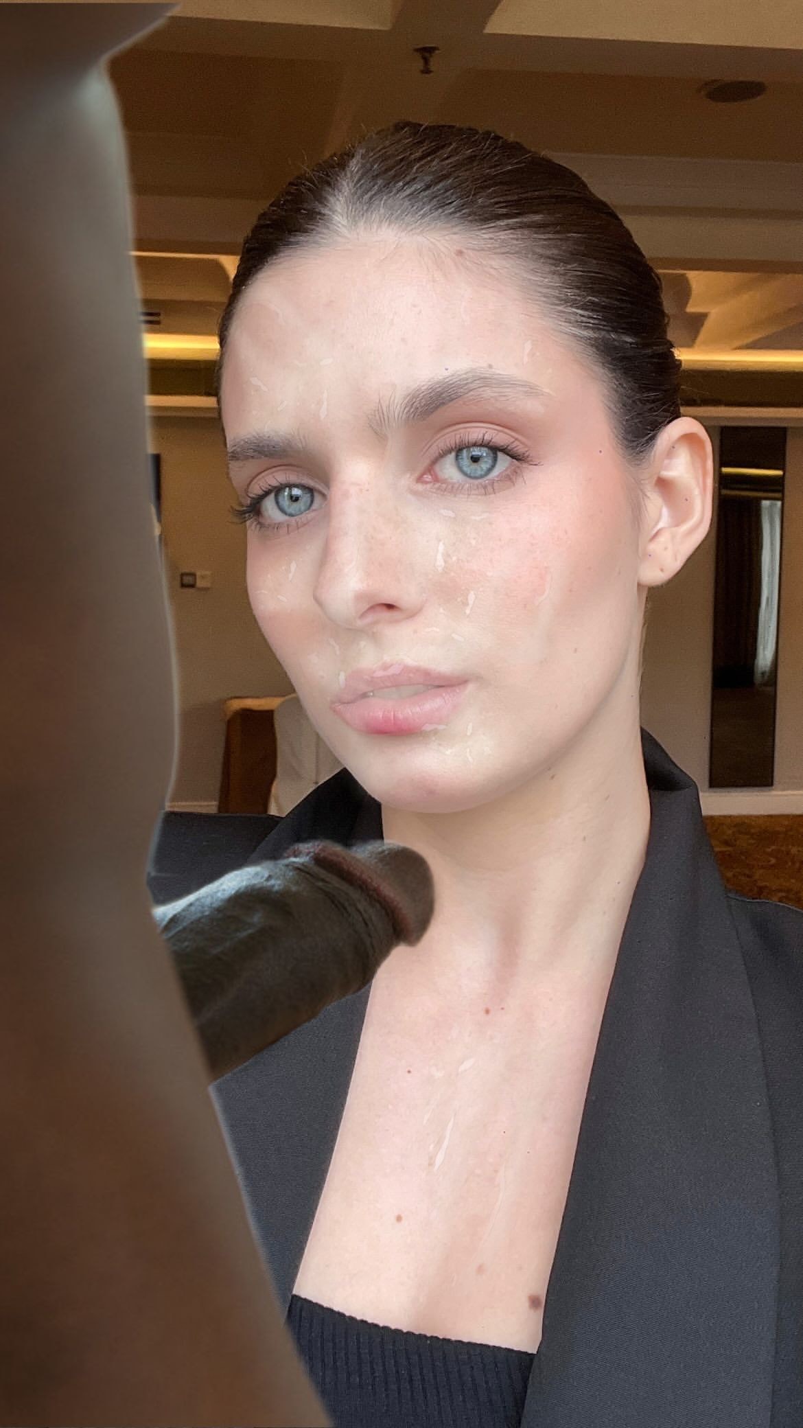 Brazilian model gets turned into a cumslut