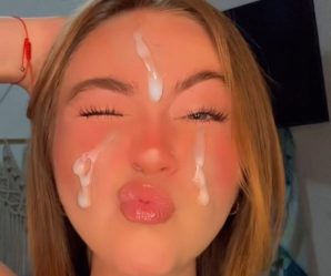 Gorgeous Mexican slut loves cum