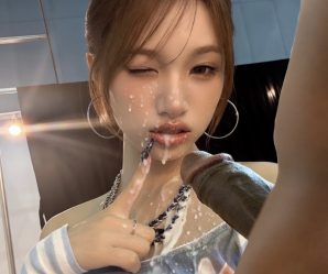 Cute korean girl gets hold of her first black cock